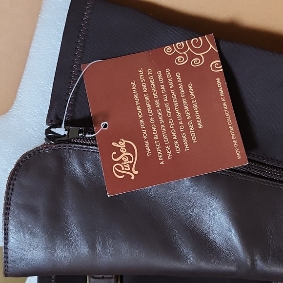 Pure Sole mid calf leather boot - Picture 2 of 4